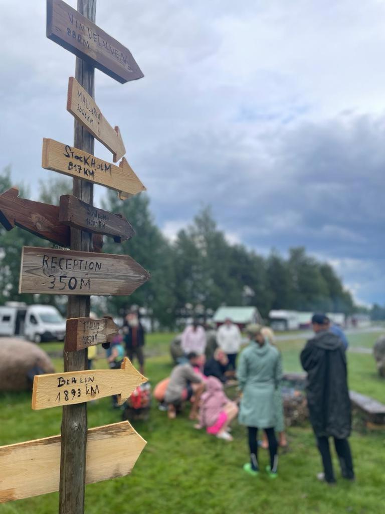 Trollforsen Camping & Cottages Gargnäs エクステリア 写真